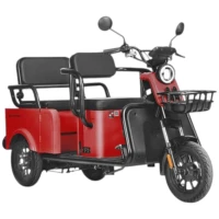 Электротрицикл Wanshida LC-F150 60V 1000Вт Красный
