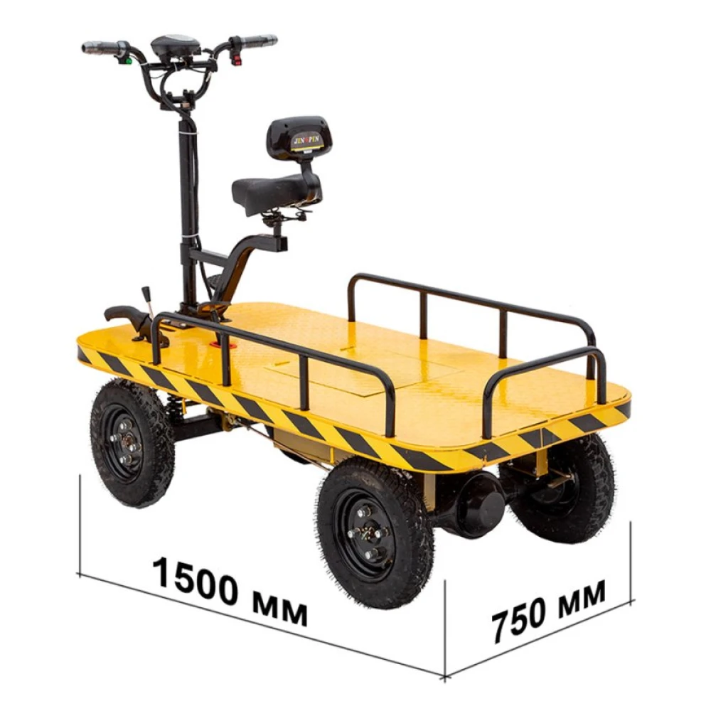 Платформенная тележка электрическая RuTrike СКЛАД 1500 NEW 3